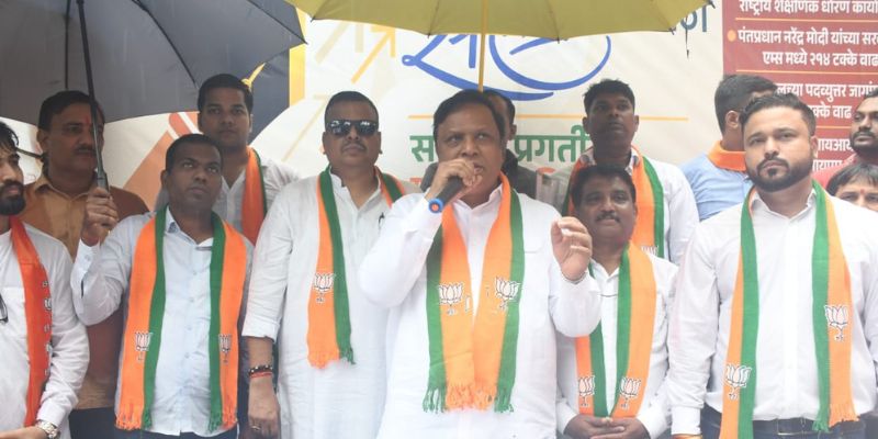 भाजपा युवा मोर्चाच्या 'एक सही भविष्यासाठी' अभियानाची सुरुवात