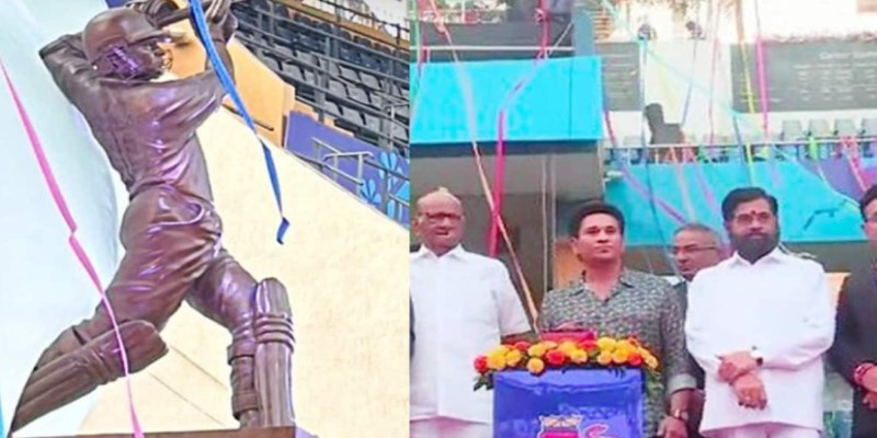 Sachin Tendulkar Statue : सचिन तेंडुलकरच्या पुतळ्याचे अनावरण संपन्न; मुख्यमंत्र्यांसह शरद पवारांचीही उपस्थिती
