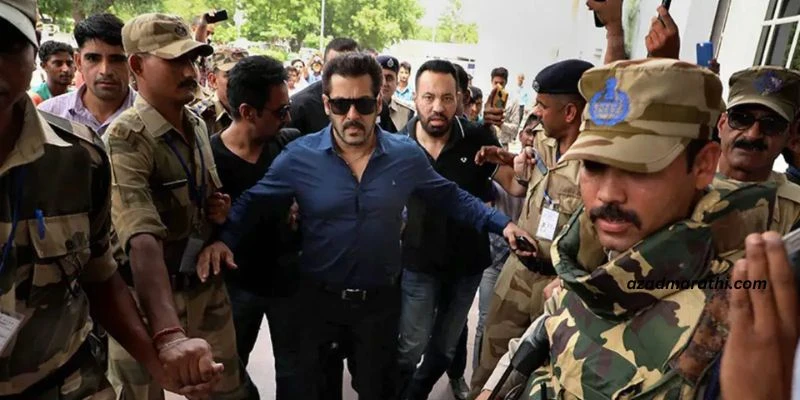 Salman Khan : लॉरेन्स बिष्णोई गँगकडून सलमान खानला पुन्हा धमकी; सुरक्षेत वाढ