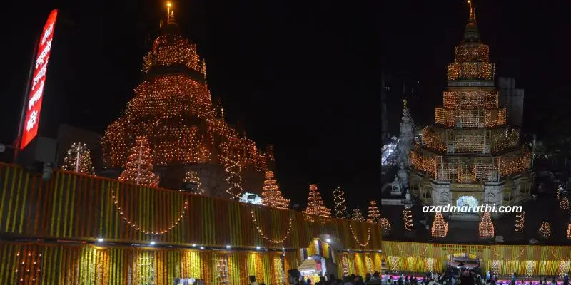 त्रिपुरारी पौर्णिमेनिमित्त 'दगडूशेठ'मध्ये दीपोत्सवाचे आयोजन; तब्बल एक लाख दिव्यांनी सजले मंदिर