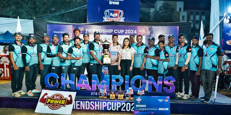 Punit Balan Group | पुनित बालन ग्रुप प्रेझेंट्स ‘फ्रेंडशिप करंडक’ क्रिकेट अजिंक्यपद स्पर्धेत साई पॉवर हिटर्स संघाला विजेतेपद