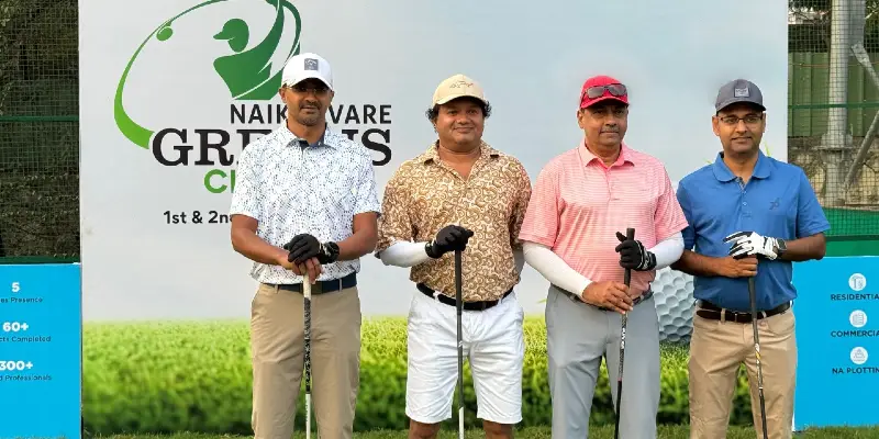 Naiknaware Greens Classic | २०० हून अधिक गोल्फ प्रेमींचा नाईकनवरे ग्रीन्स क्लासिक स्पर्धेमध्ये सहभाग