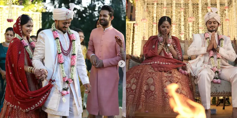 Priyank Panchal Wedding | आयपीएल सुरू असताना गुजरातच्या धाकड क्रिकेटरने बांधली लग्नगाठ, पाहा लग्नाचे फोटो