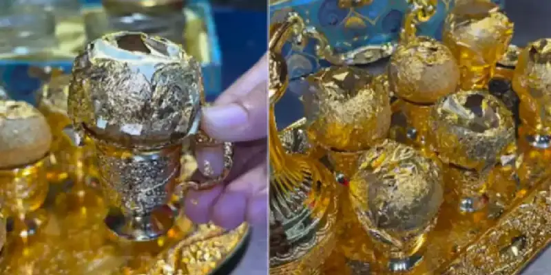 Gold & Silver Panipuri | बाजारात आली चक्क सोन्या-चांदीची पाणीपुरी, व्हिडिओ पाहूंन व्हाल अचंबित