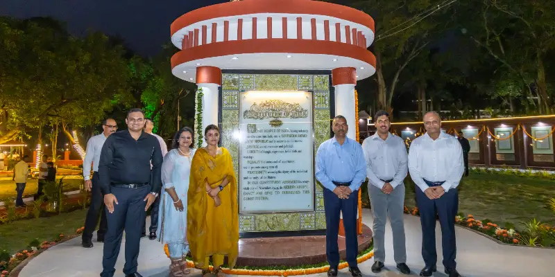 Puneet Balan Group | लष्कर आणि ‘पुनीत बालन ग्रुप’ने साकारले देशातील पहिले संविधान उद्यान