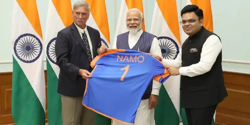 Namo jersey number | नमो, जर्सी नंबर 1... टीम इंडियाने पंतप्रधान मोदींना दिलेली जर्सी पाहिलीत का?
