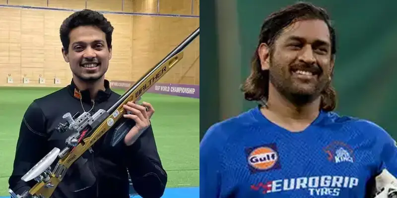 Swapnil Kusle - MS Dhoni | 'या' 5 गोष्टी स्वप्नील कुसाळेला एमएस धोनीशी जोडतात