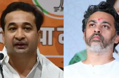 नितेशने जपून बोलावे... कोकणात राणे बंधू आमनेसामने; भाजप विरुद्ध शिवसेना संघर्षाचे संकेत?
